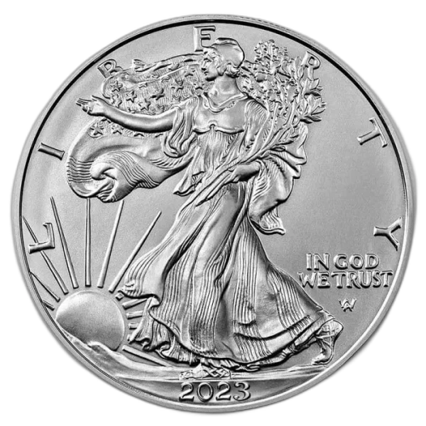 Srebrna moneta Amerykański Orzeł 1oz USA 2023 Ag 999 United States Mint