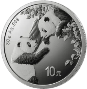 Srebrna moneta Panda 2023 Chińska 30g Chiny Ag 999
