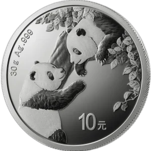 Srebrna moneta Panda 2023 Chińska 30g Chiny Ag 999