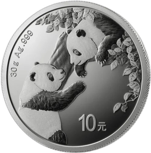Srebrna moneta Panda 2023 Chińska 30g Chiny Ag 999