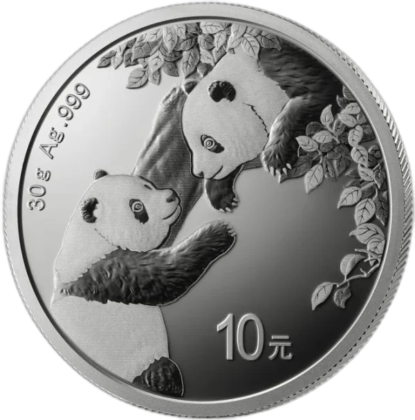 Srebrna moneta Panda 2023 Chińska 30g Chiny Ag 999