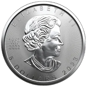 Srebrna Moneta Liść Klonowy 1oz Kanada 2023 | Ag 9999
