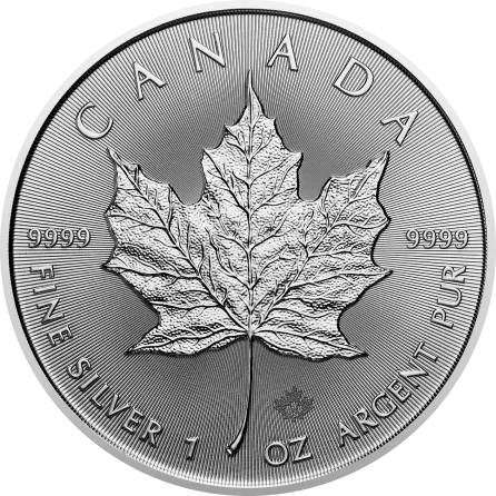 Royal Canadian Mint: Maple Leaf/Liść Klonu 1 uncja srebra 2020