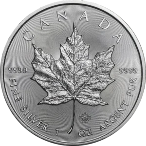 Srebrna moneta Kanadyjski Liść Klonowy 1 oz Royal Canadian Mint 2020 Ag 9999