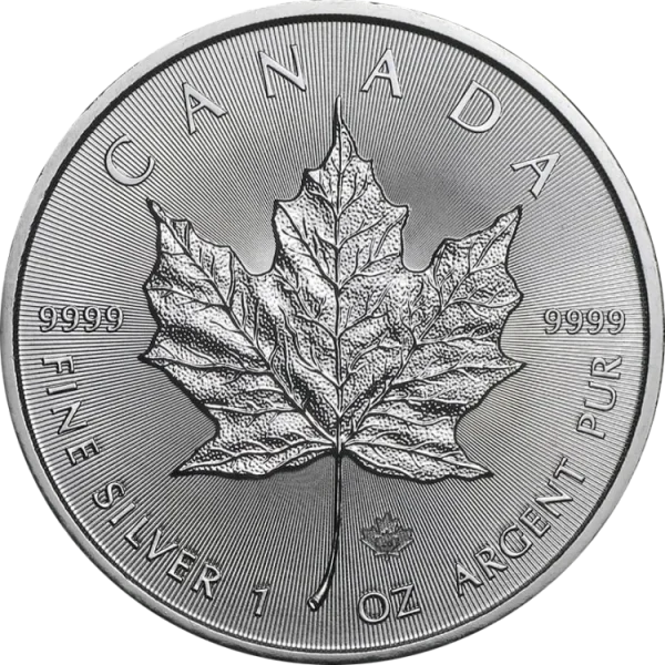 Srebrna moneta Kanadyjski Liść Klonowy 1 oz Royal Canadian Mint 2020 Ag 9999