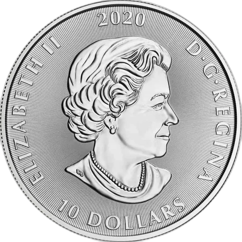 Kraken Creatures of the North 2 uncje srebra 2020 - obrazek 2