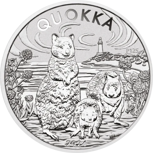 Quokka 1 uncja Srebra 2024 - Ag 9999