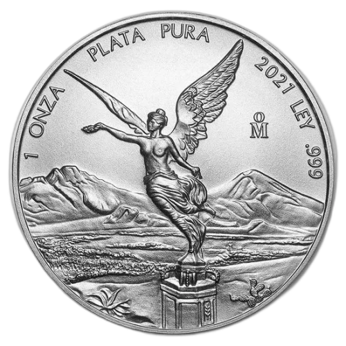 Mexican Libertad 1 uncja srebra 2021 - Ag 999