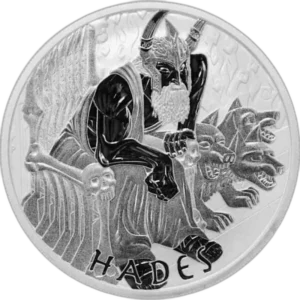 Srebrna moneta Gods of Olympus Hades 1 oz Australia 2021 Ag 9999