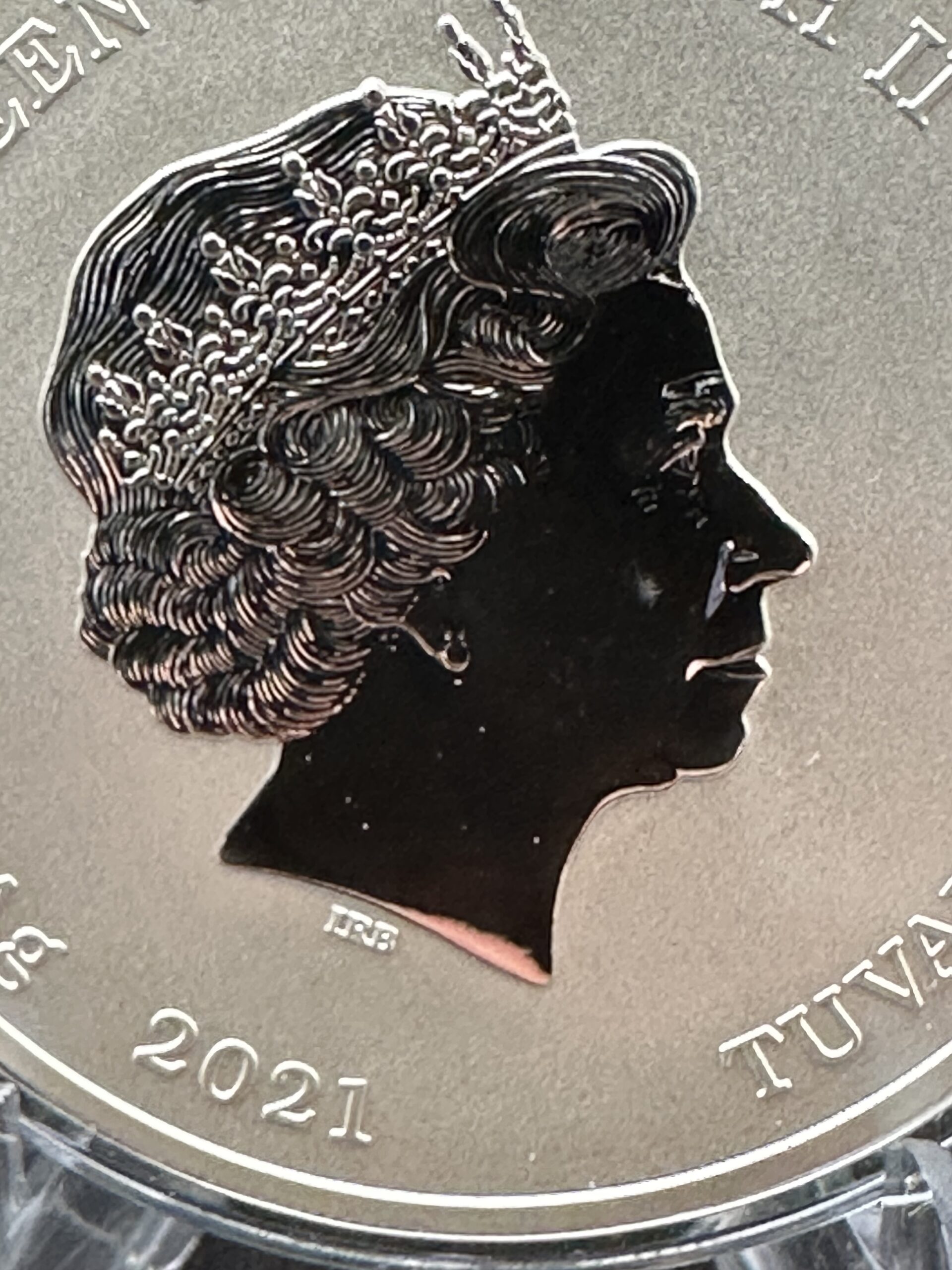 Bogowie Olimpu Posejdon 1 uncja srebra 2021 - obrazek 4