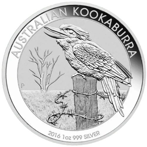 Srebrna moneta Kookaburra 1 oz Perth Mint Australia 2016 Ag 9999