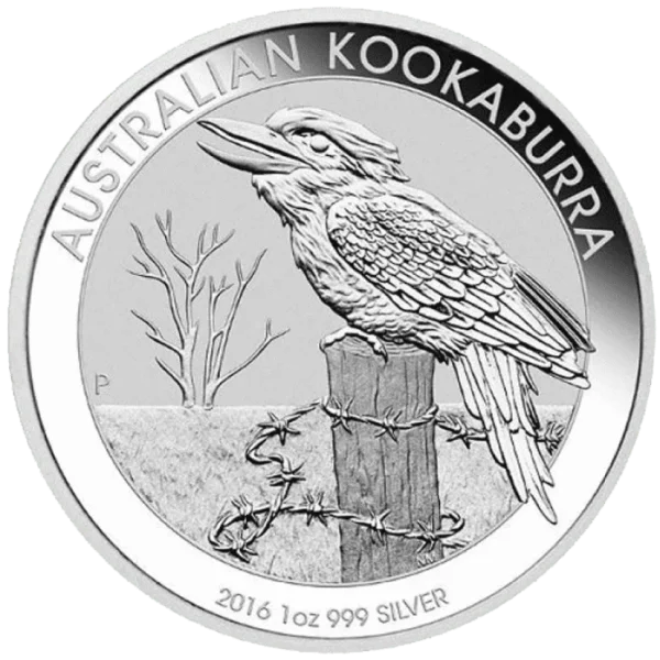 Kookaburra-1-uncja-Srebra-2016-rewers Srebrna moneta Kookaburra 1 oz Perth Mint Australia 2016 Ag 9999