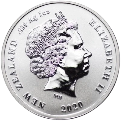 Srebrna Moneta Pingwin Czubaty 1 oz New Zealand 2020 | Ag 999 - obrazek 2