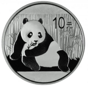 Srebrna moneta Chińska Panda 1 oz Chiny 2015 Ag 999
