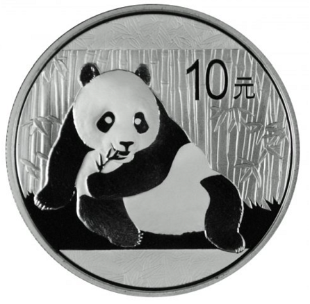 Srebrna moneta Chińska Panda 1 oz Chiny 2015 Ag 999