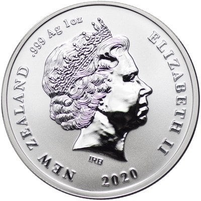 New Zealand Mint: Pingwin Czubaty 1 uncja Srebra 2020 - obrazek 2