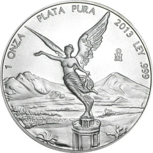 Mexican Libertad 1 uncja srebra 2013 - Ag 999