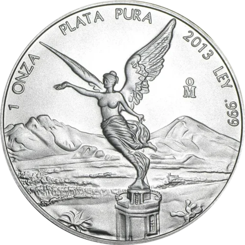 2013-mexico-1-oz-silver-libertad-rewers Mexican Libertad 1 uncja srebra 2013 - Ag 999