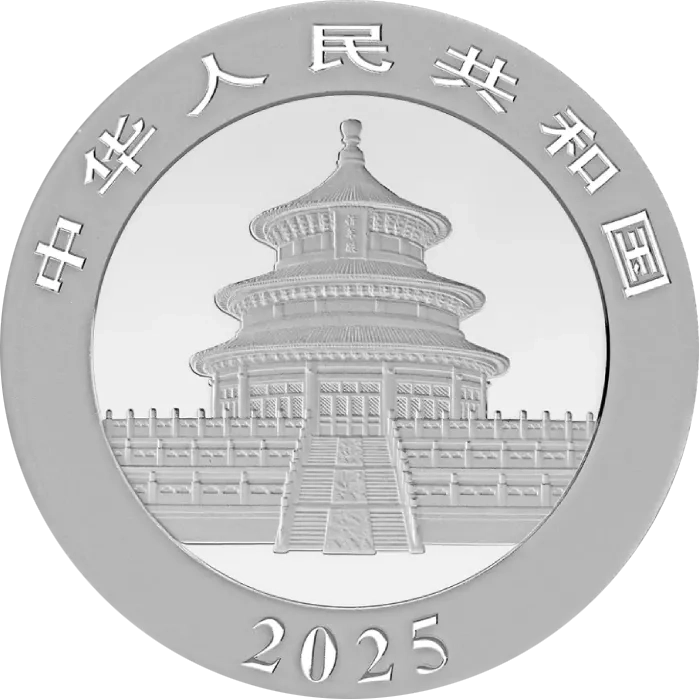 Srebrna Moneta Chińska Panda 30g Chiny 2025 | Ag 999 - obrazek 2
