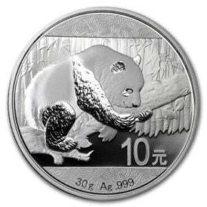 Srebrna moneta Chińska Panda 30g Chiny 2016 Ag 999