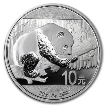 Srebrna moneta Chińska Panda 30g Chiny 2016 Ag 999