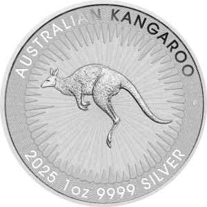 Perth Mint: Australijski Kangur 1 uncja srebra 2025