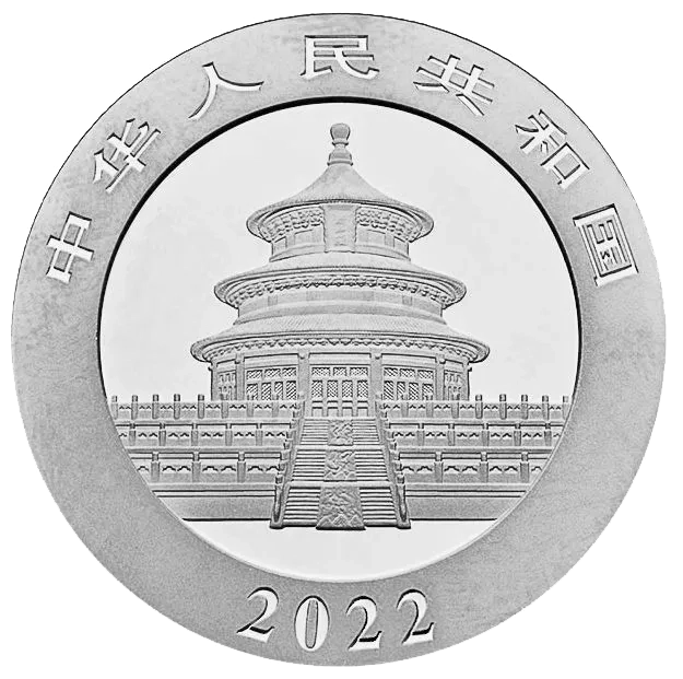 Srebrna Moneta Chińska Panda 30g Chiny 2022 | Ag 999 - obrazek 2