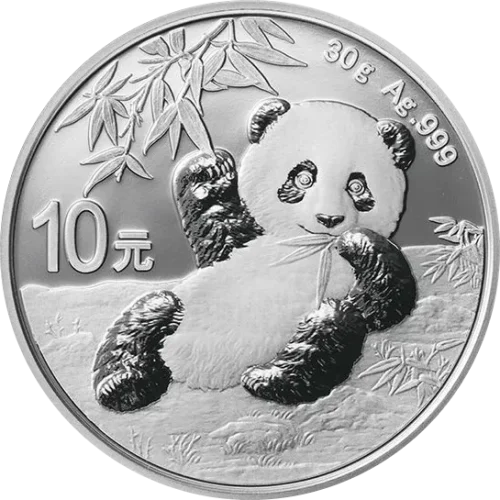 Srebrna moneta Panda 2020 Chińska 30g Chiny Ag 999
