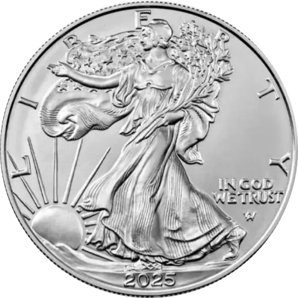Srebrna moneta Amerykański Orzeł 1oz USA 2025 Ag 999 United States Mint