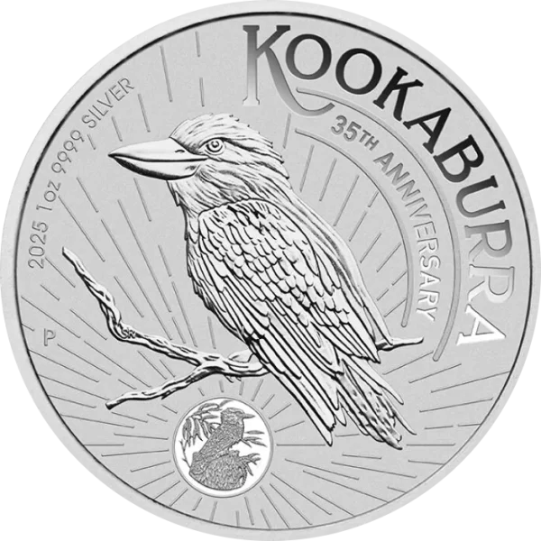 Srebrna Moneta Kookaburra 1oz Australia 2025 | Ag 9999