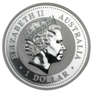 Srebrna Moneta Kookaburra 1oz Australia 2007 | Ag 999-awers Srebrna Moneta Kookaburra 1oz Australia 2007 | Ag 999
