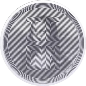 Srebrna moneta Mona Lisa 1oz Słowacja Pressburg Mint 2020 Ag 999 Prooflike Leonardo da Vinci