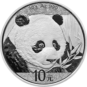 Srebrna moneta Panda 2018 Chińska 30g Chiny Ag 999