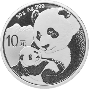Srebrna moneta Panda 2019 Chińska 30g Chiny Ag 999
