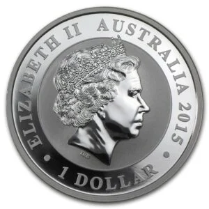 Srebrna Moneta Australijska Kookaburra 1oz Australia 2015 | Ag 999