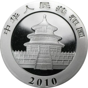Srebrna Moneta Chińska Panda 1 oz Chiny 2010 | Ag 999