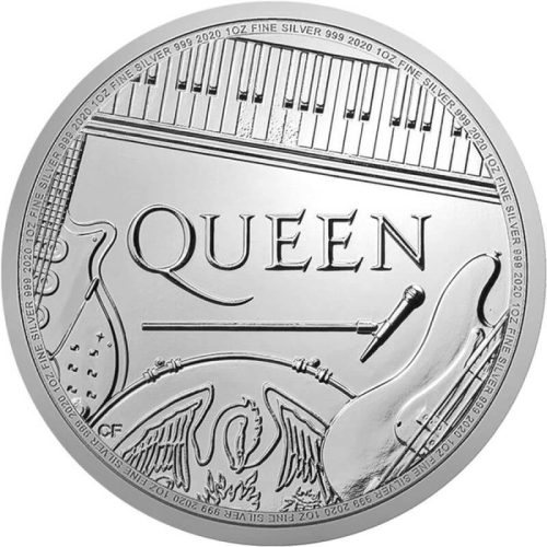 Legendy Muzyki-Queen 1 uncja srebra 2020