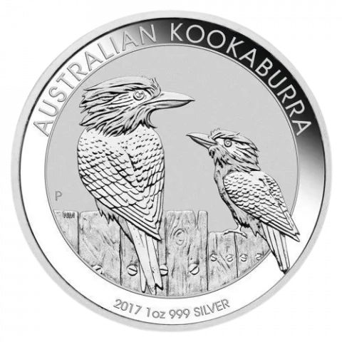 Srebrna Moneta Kookaburra 1oz Australia 2017 | Ag 9999