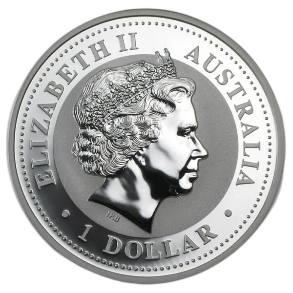 The Perth Mint: Kookaburra 1 uncja srebra 2006 (rysy)