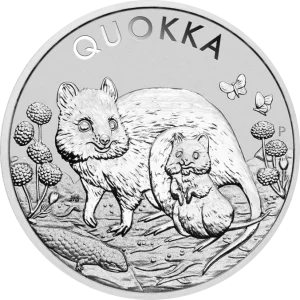 Quokka 1 uncja Srebra 2021 - Ag 9999