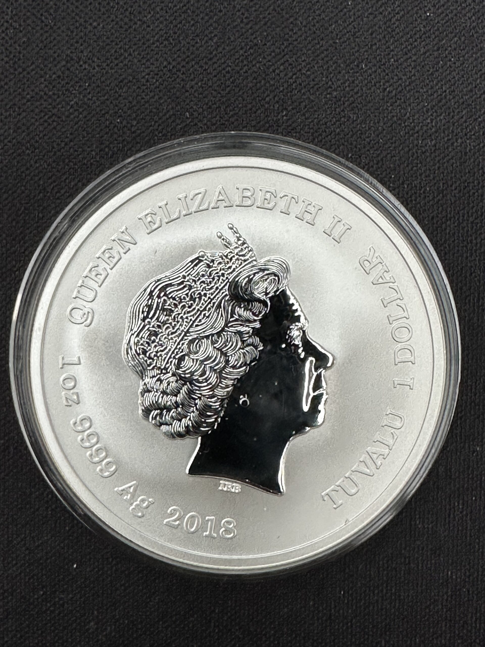Perth Mint: Marvel-Iron Man 1 uncja srebra 2018 - obrazek 3