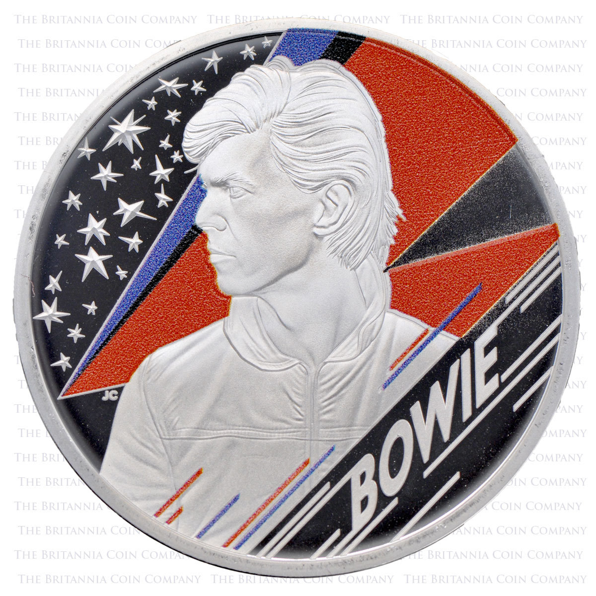 Legendy Muzyki-David Bowie 1 uncja srebra 2020