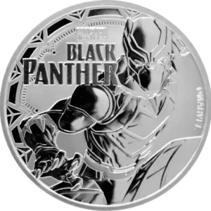 Perth Mint: Marvel-Black Panther 1 uncja srebra 2018