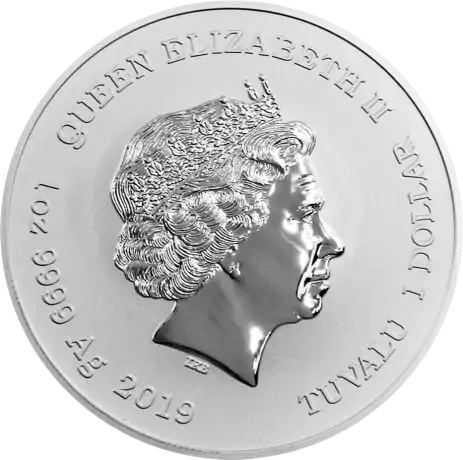 Perth Mint: Marvel-Captain America 1 uncja srebra 2019 - obrazek 2