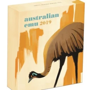 Srebrna Moneta Australijski Emu Proof 1 oz Australia 2019 | Ag 9999