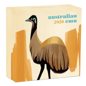 Srebrna Moneta Australijski Emu Proof 1 oz Australia 2020 | Ag 9999