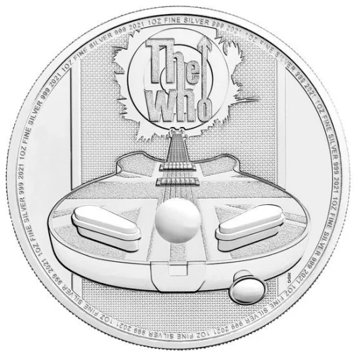 Legendy Muzyki-The Who 1 uncja srebra 2021