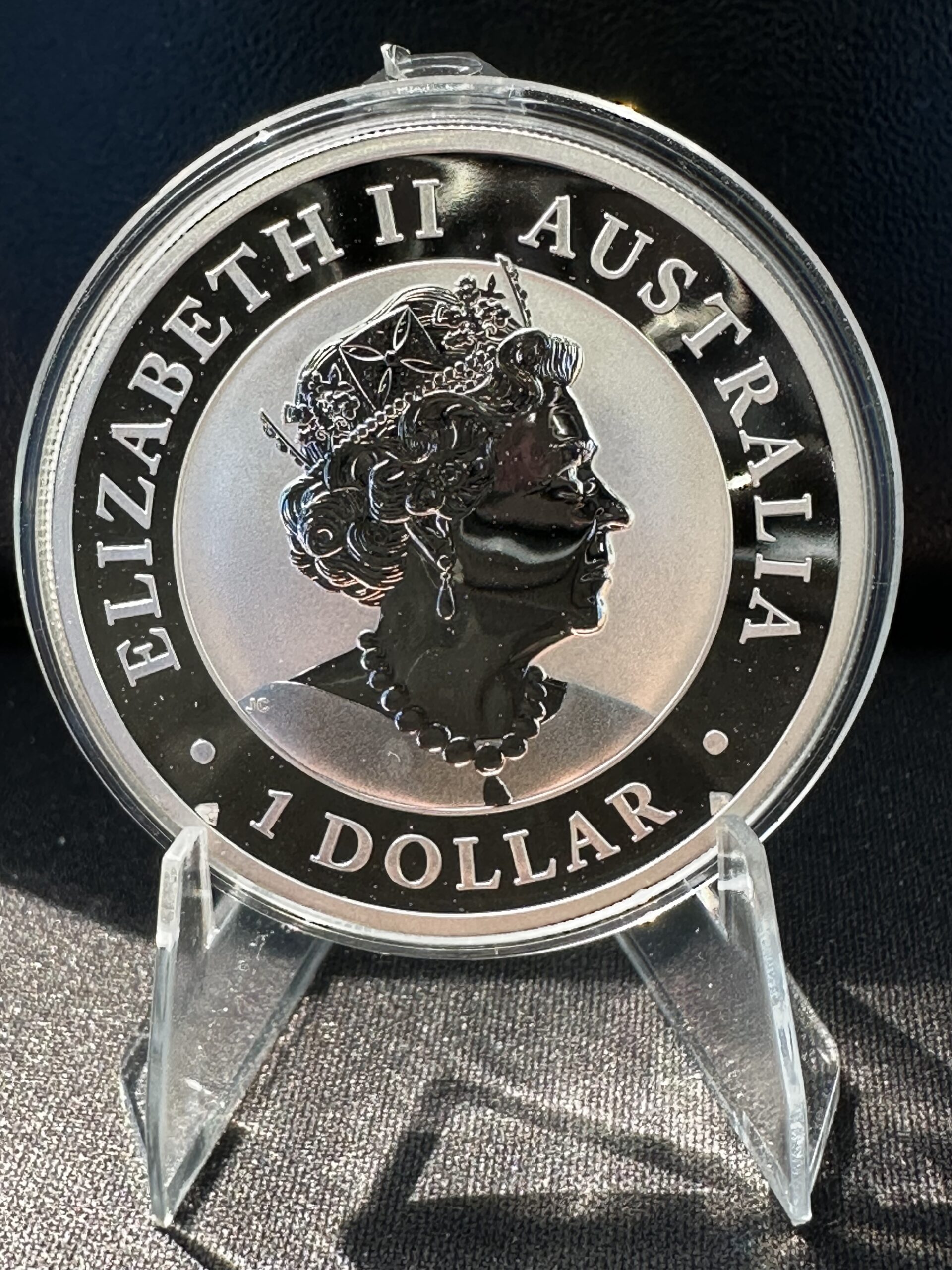 Srebrna Moneta Australijski Emu 1 oz Australia 2020 | Ag 9999 - obrazek 4