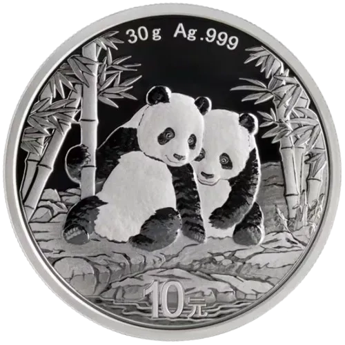 Srebrna moneta Panda 2026 Chińska 30g Chiny Ag 999
