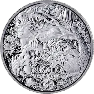 Srebrna moneta Rusałka Bestie Słowiańskie Germania Mint 1 oz 2023 Ag 9999